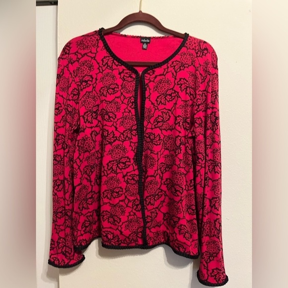 RAFAELLA~👍100% COTTON CARDIGAN~TOPPER~L~A WINNER - Picture 3 of 8